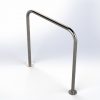Bolt Down Stainless Steel Hooped Perimeter Barriers