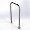 Bolt Down Stainless Steel Hooped Perimeter Barriers