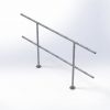 Tubular Handrail Galvanised Steel Centre Section