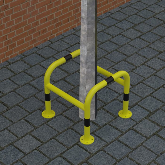Lamp Post Protector - Bolt Down