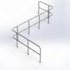 Tubular Handrail Galvanised Steel