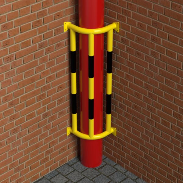 Wall Mounted Vertical Pipe Corner Protection